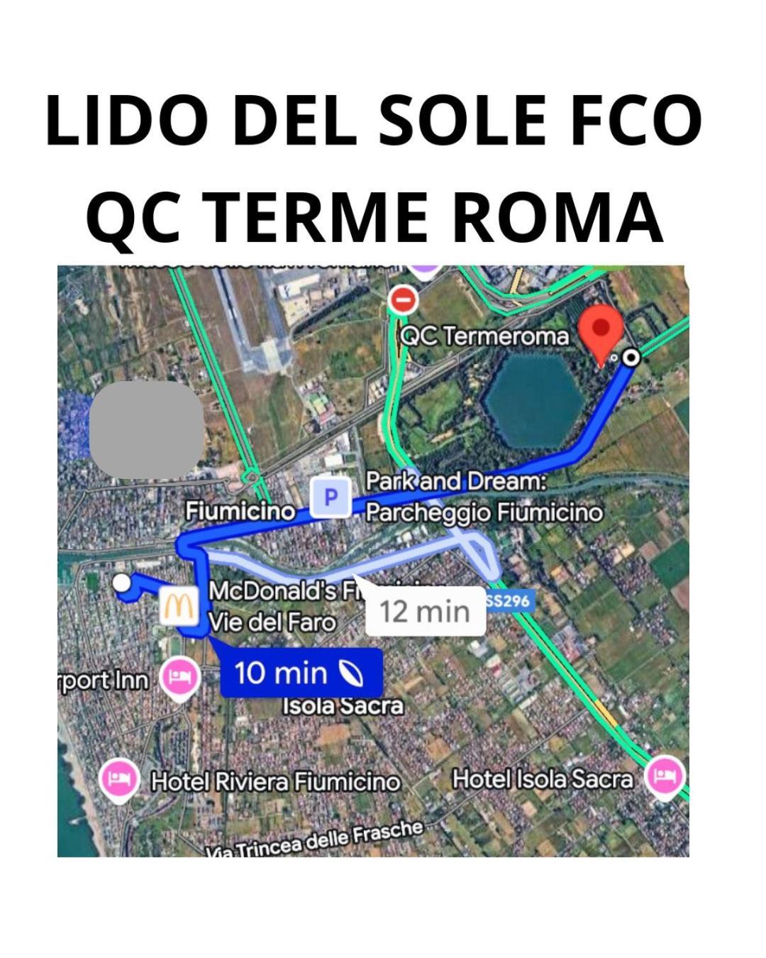 Lido Del Sole Fco Lejlighed Fiumicino Eksteriør billede