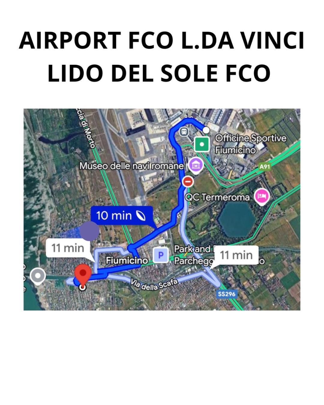 Lido Del Sole Fco Lejlighed Fiumicino Eksteriør billede